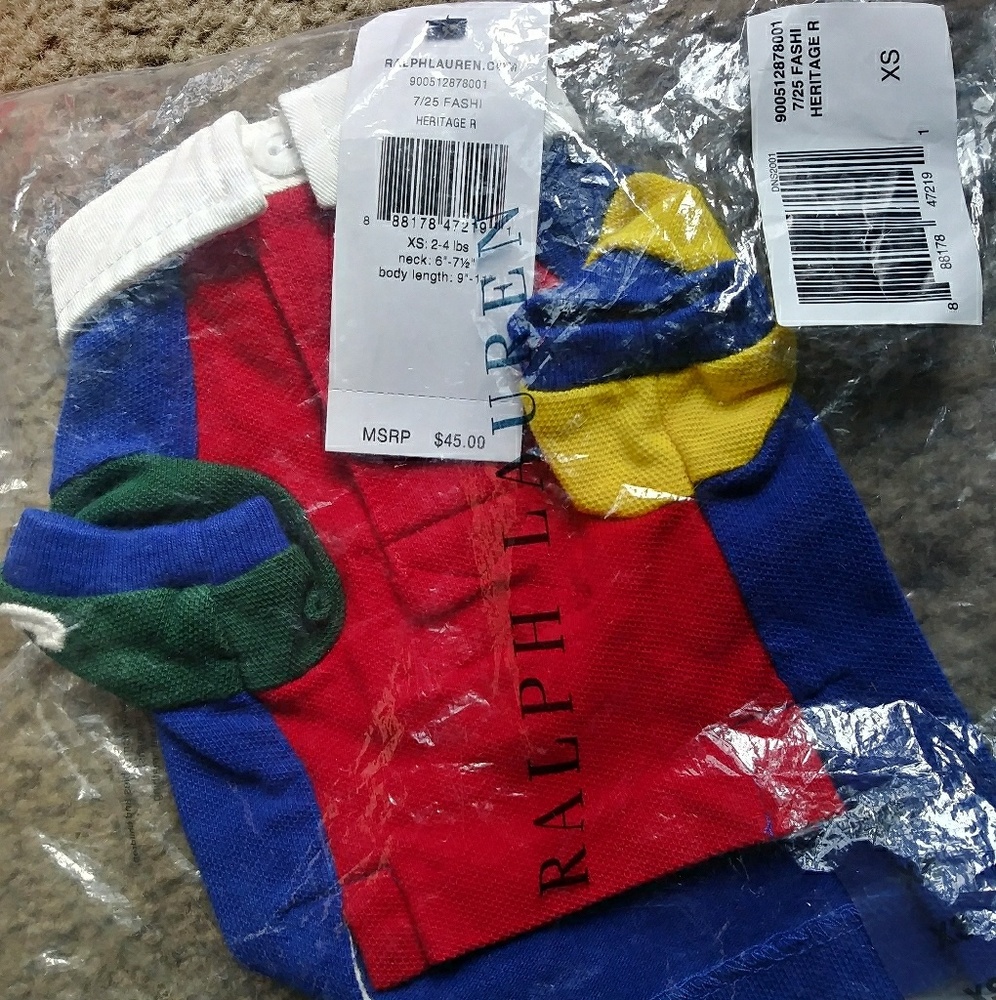 Polo doggy shirts nice dog